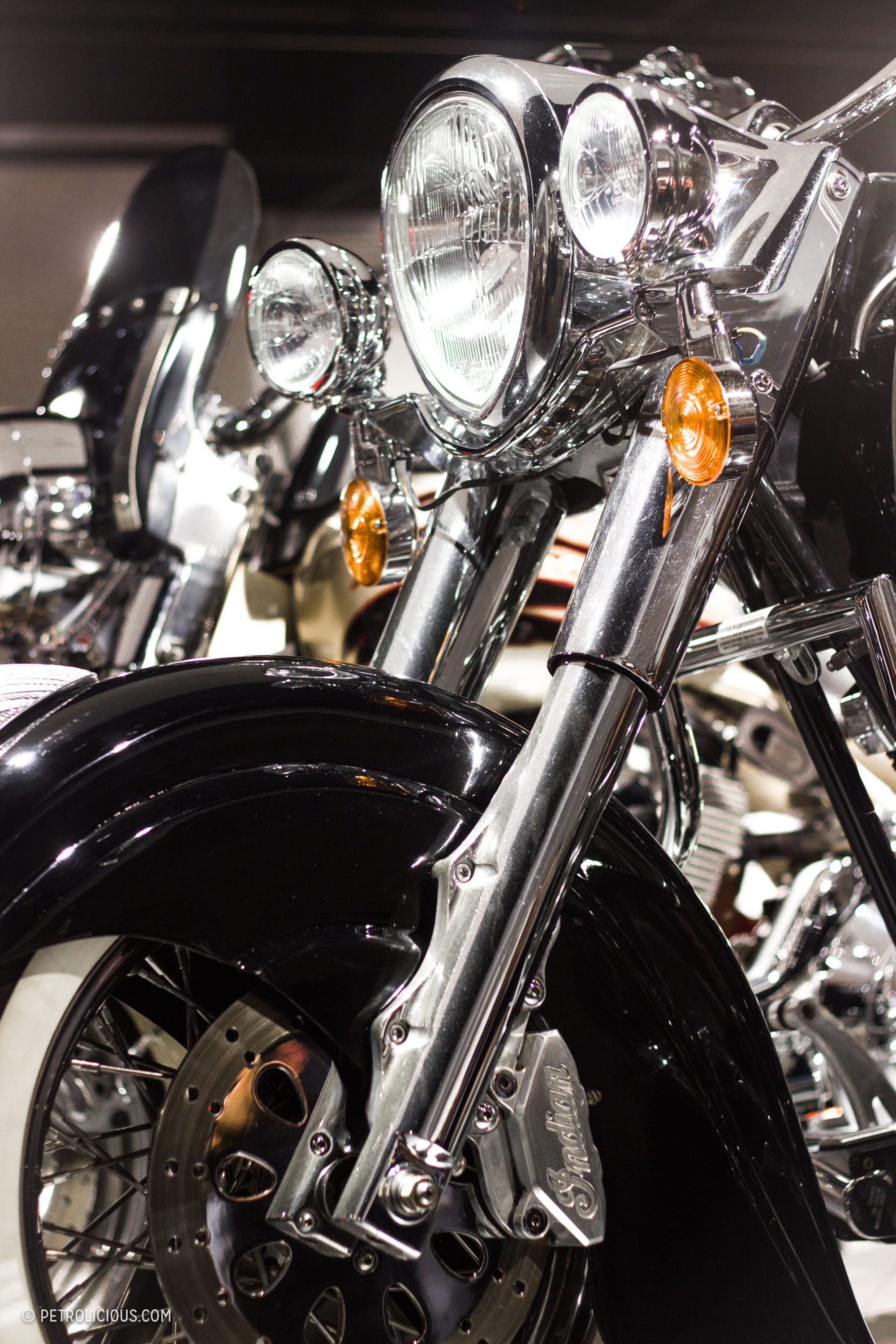 GALLERY The Petersen Automotive Museum Is The Latest Battleground For Harleys And Indians