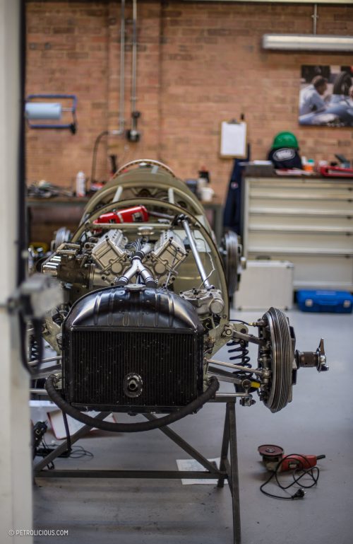 This British Sports Car Is Located On An ExRAF Bomber Base