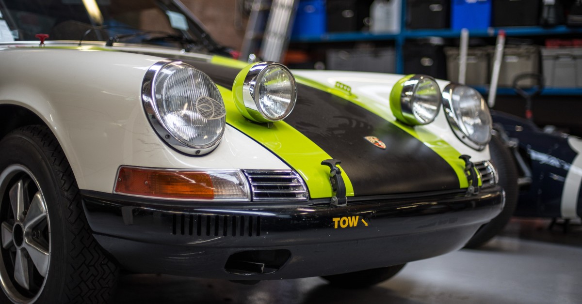 This British Sports Car Is Located On An ExRAF Bomber Base
