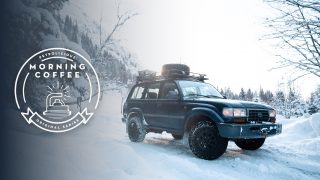 1997 Toyota Land Cruiser FZJ80: Morning Coffee