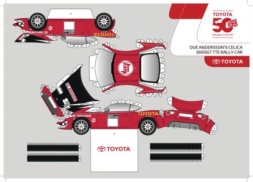 Toyota Kills The Boredom With Paper 86 Models To Make At Home - PetroliciousPetrolicious